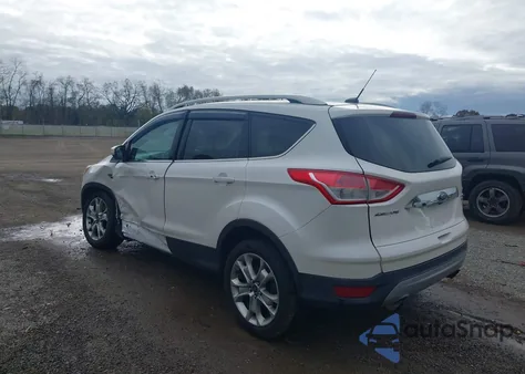 2014 Ford Escape Titanium из США, поврежденный, VIN 1FMCU9J90EUD15315